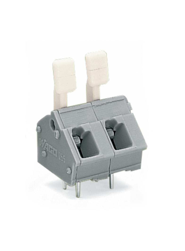 listwa zaciskowa do pł. drukowanych 10-torowa szara raster 7,5/7,62 m