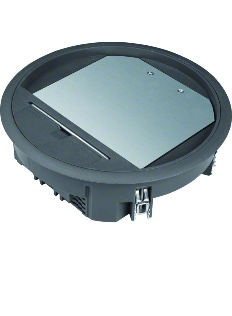 tehalit.VE-EE Pokrywa uchylna VR06 fi215 wykładzina 12mm czarny PA VR06129005 HAGER