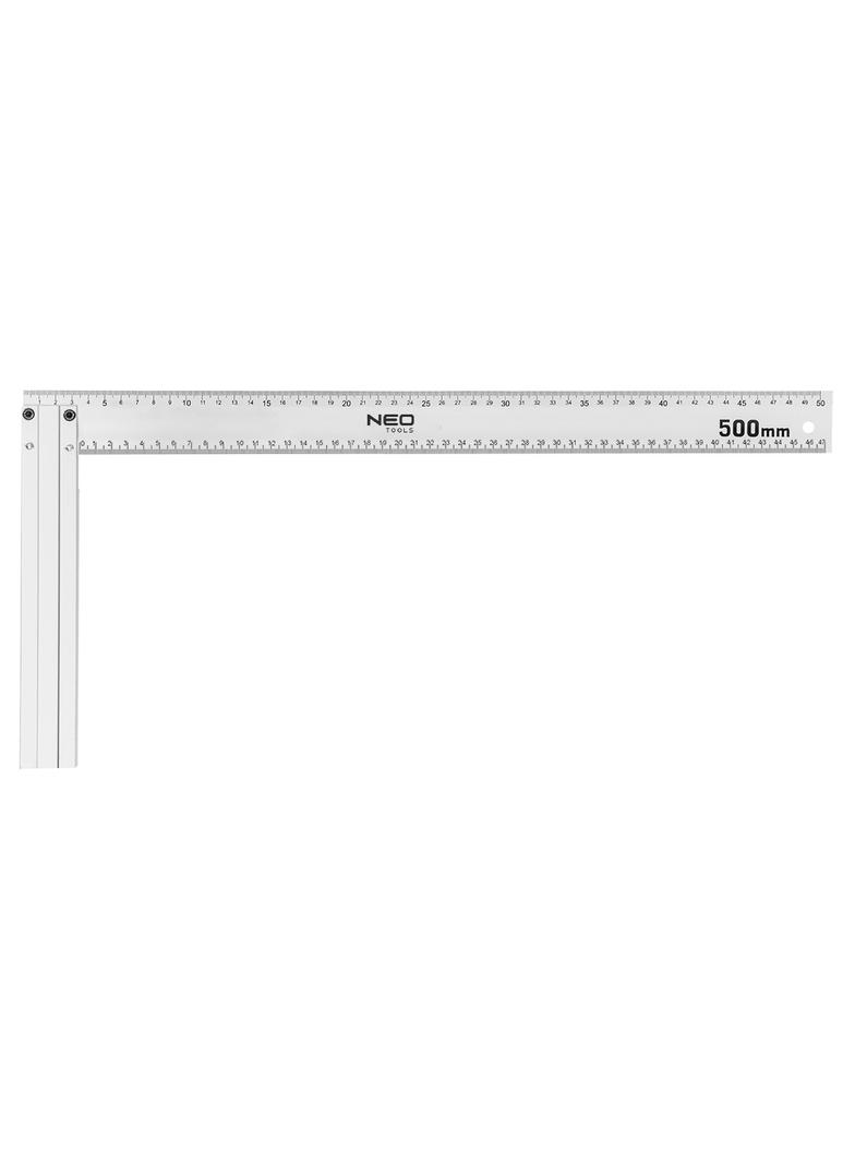 Kątownik budowlany aluminiowy 500 x 235 mm GTX 72-147 GTX Poland