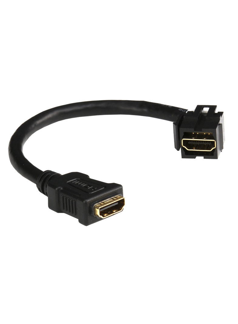 przewód HDMI L=20 cm Keystone/żeński