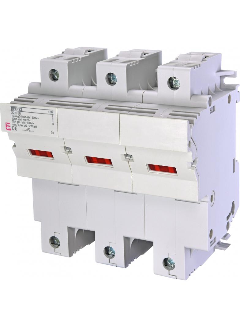 Rozłącznik bezpiecznikowy EFD 22 3P LED 002570014 ETI