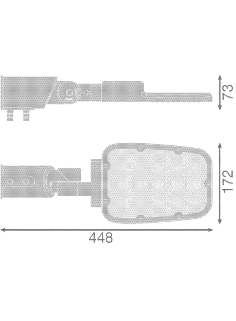 Oprawa STREETLIGHT AREA SM V 45W 765 RV20ST GY