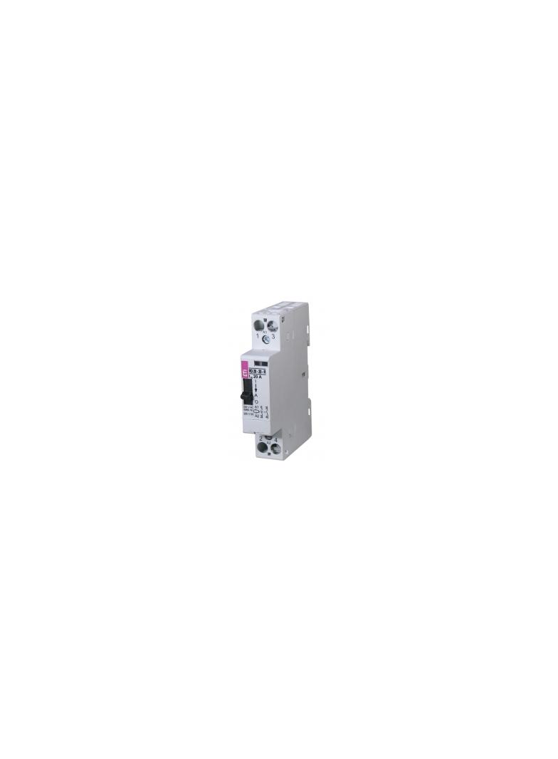 Stycznik modułowy ze sterowaniem ręcznym 20A 1Z 1R 1M 2P RD 20-11-R-24V AC/DC 002464047 ETI