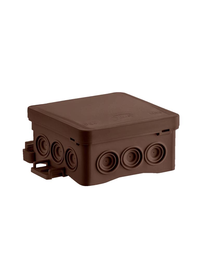 Puszka instalacyjna naścienna NS6 FASTBOX&HOOK brązowy