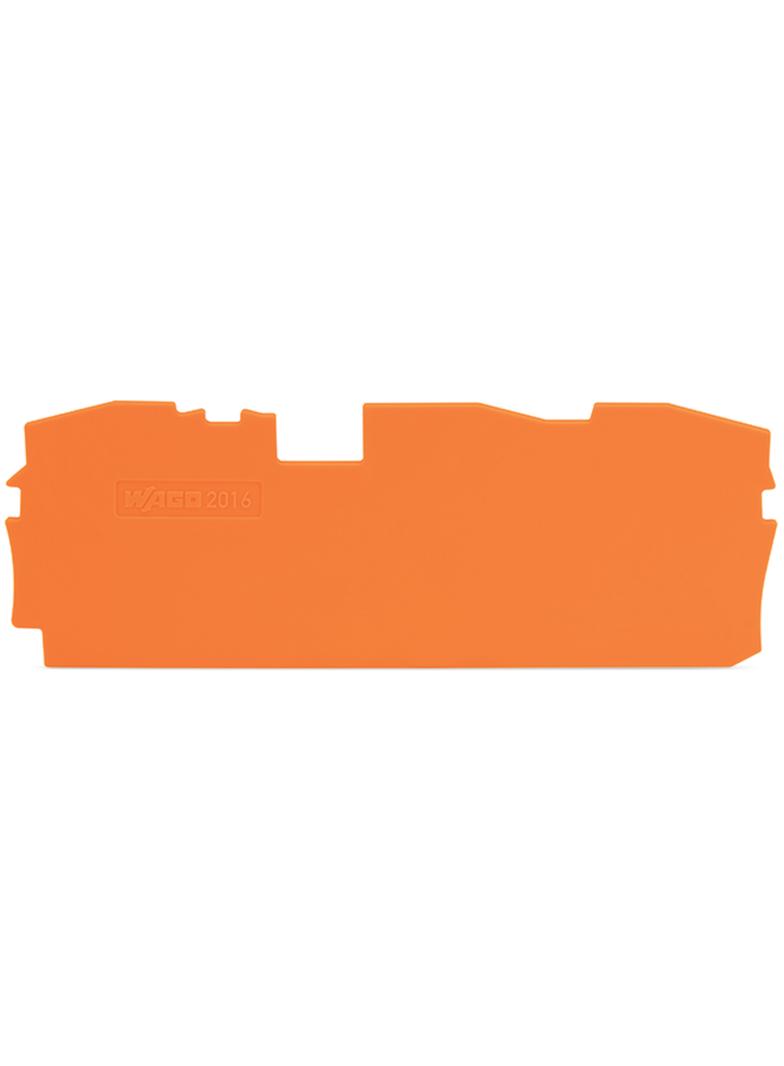 TOPJOBS ścianka końcowa pomarańczowa /25szt./ WAGO