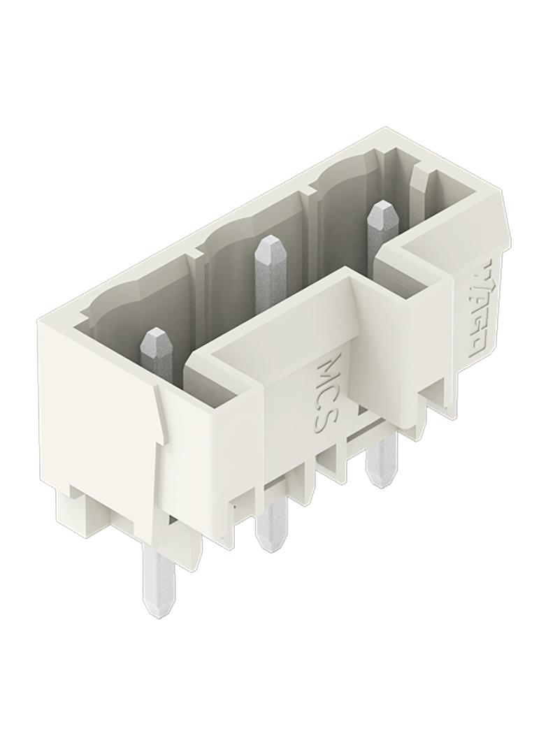 MCS-MIDI Classic wtyk 3-bieg. j-szary raster 7,5 mm