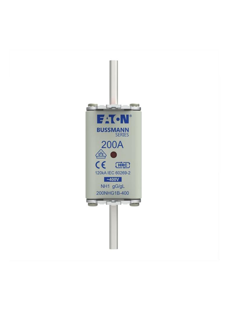 NH FUSE 200A 400V GG/GL SIZE 1 Wkładka NH1 200A 400V GL/GG podwójny wskaźnik 200NHG1B-400 EATON
