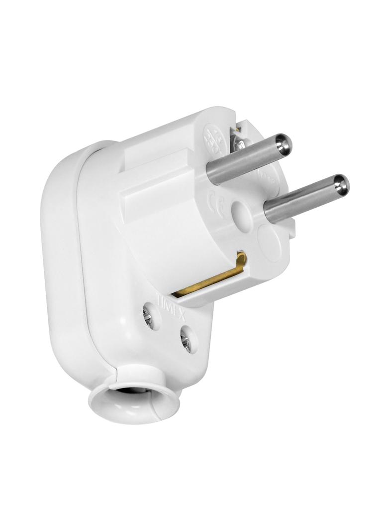 Wtyczka kątowa Uni-Schuko, 2P+Z, 16A