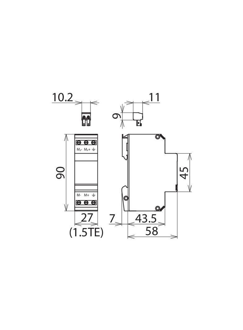 Ogranicznik przepięć Blitzductor VT KKS APD 36  918421 DEHN