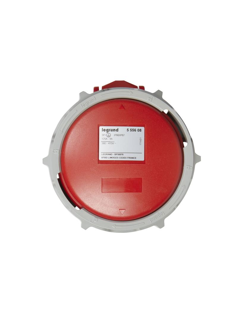 Gniazdo Przenośne 125A 3P+Z 415V IP66/67 555608 LEGRAND