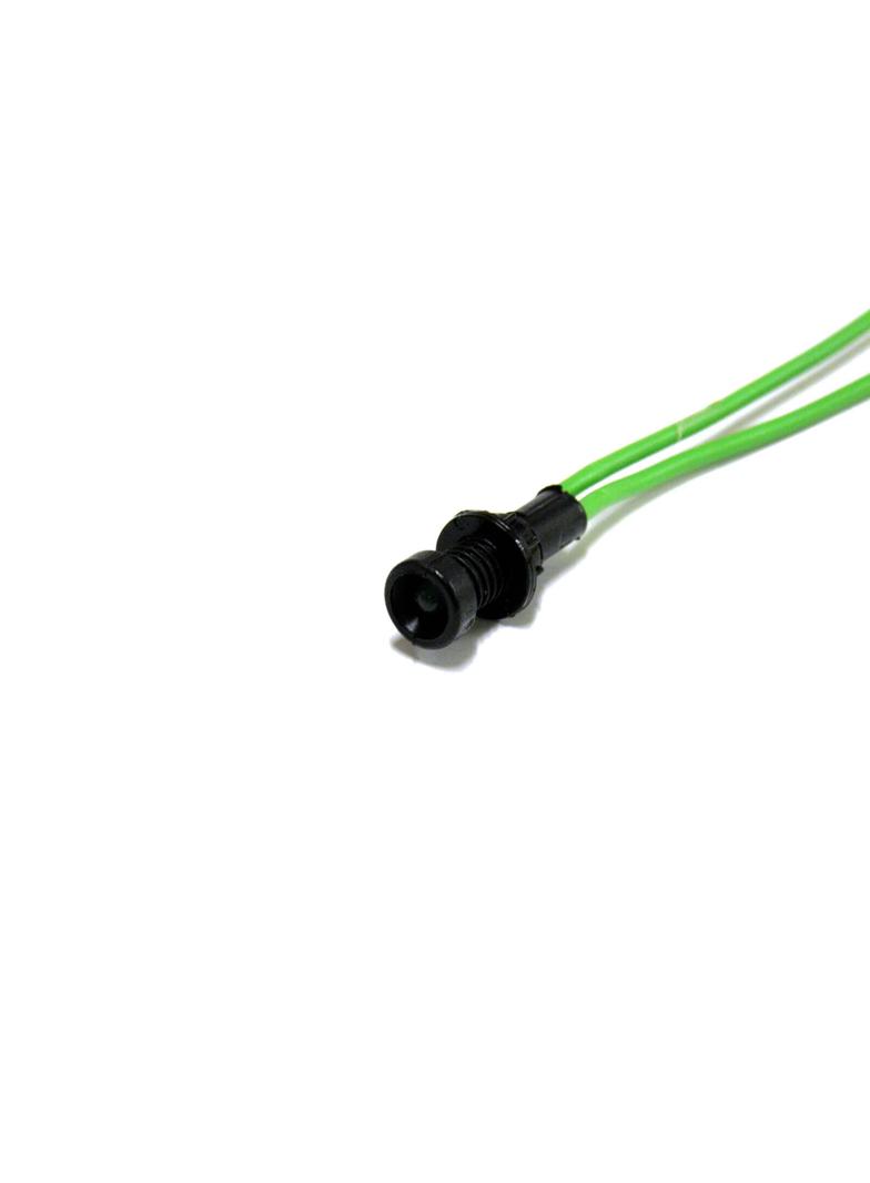 Klp3G/230V ,  Kontrolka diodowa, klosz 3 mm, 230V, zielony