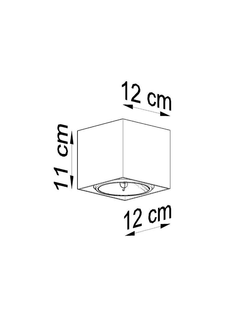 Sollux Plafon BLAKE szary SL.0699