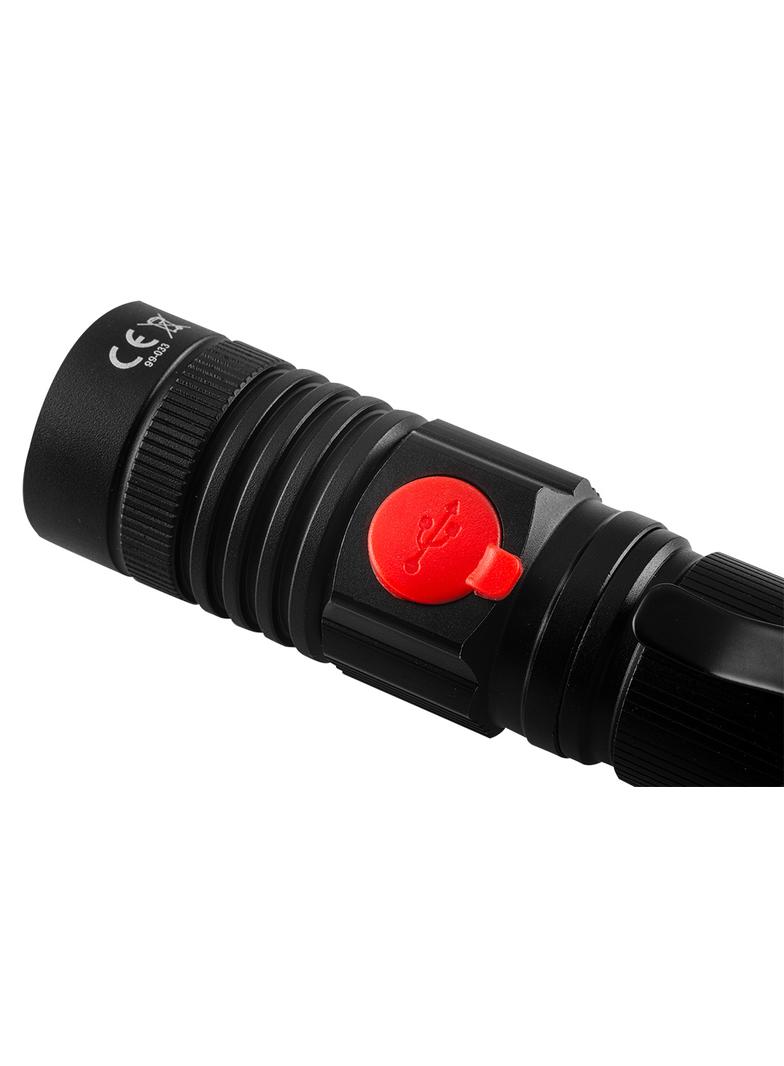Latarka akumulatorowa USB 800 lm 2 w 1 CREE T6 LED