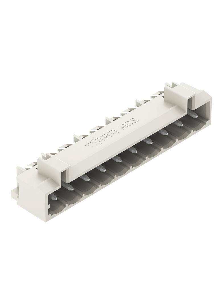 MCS-MIDI Classic wtyk 10-bieg. j-szary raster 5 mm /100szt./ WAGO