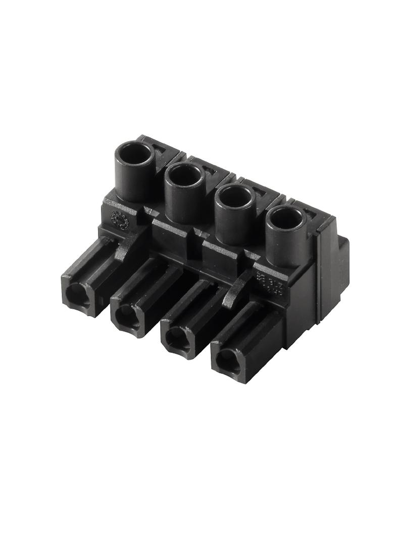 BLZ 7.62HP/04/180 SN BK BX Złącze kablowe do płytek drukowanych /100szt./ WEIDMULLER