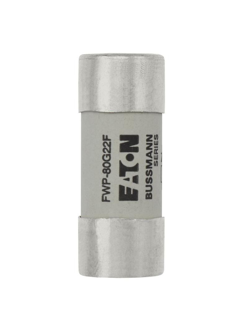80A 690V AC gR 22X58mm FUSE W/O STRIKER Wkładka szybka 80A AC 690V 22x58 gR IEC UL FWP-80G22F EATON