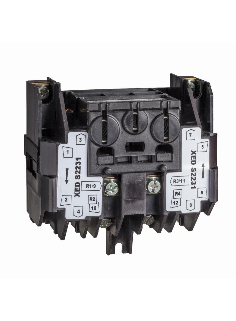 Harmony XAC Blok styków samoczynny powrót 2 pole montaż z przodu