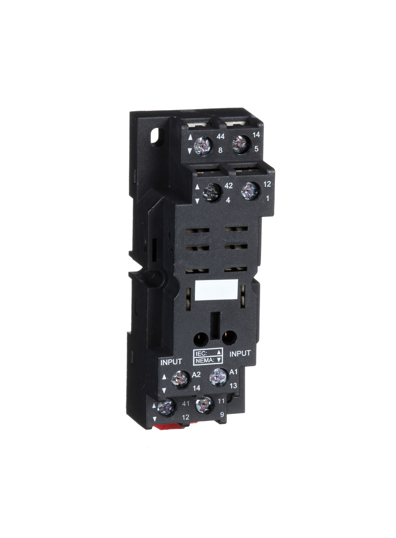 Zelio Relay Gniazdo RPZ, 250V, styki mieszane 2C/O 16A, zaciski śrubowe