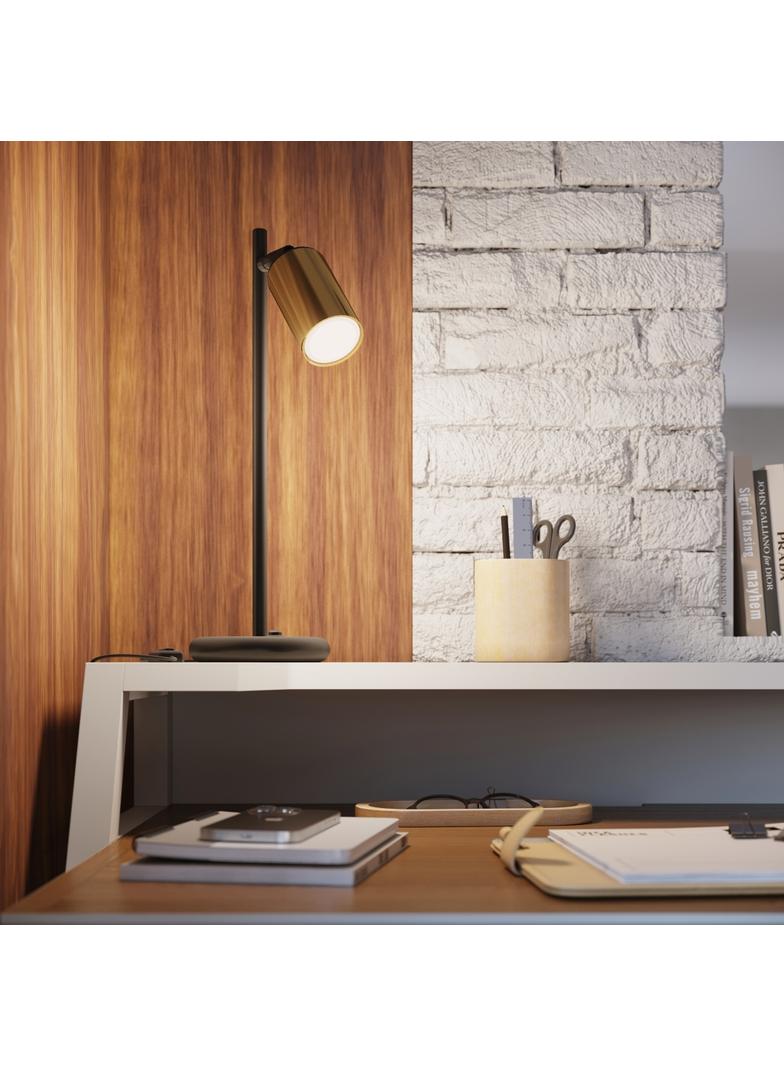 Lampa biurkowa WINX czarny/złoty