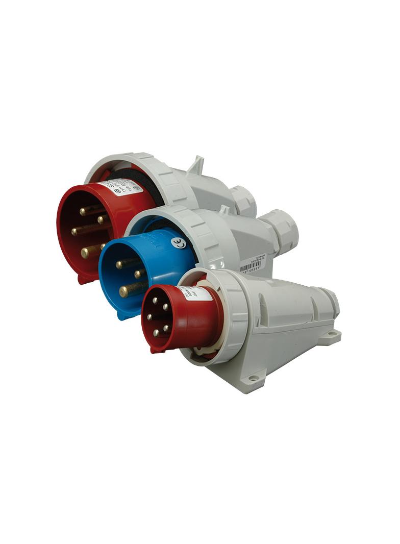 125A 400V 3P+PE Wtyk odbiornikowy stały IP67 EPH 12543 004482074 ETI