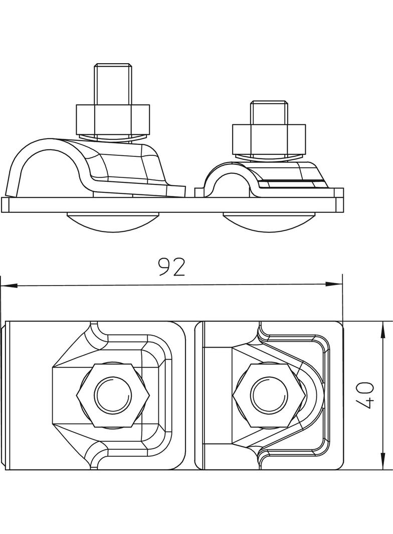 isCon AP1-16 VA, ZACISK PRZYŁĄCZ. isCon AP1-6VA