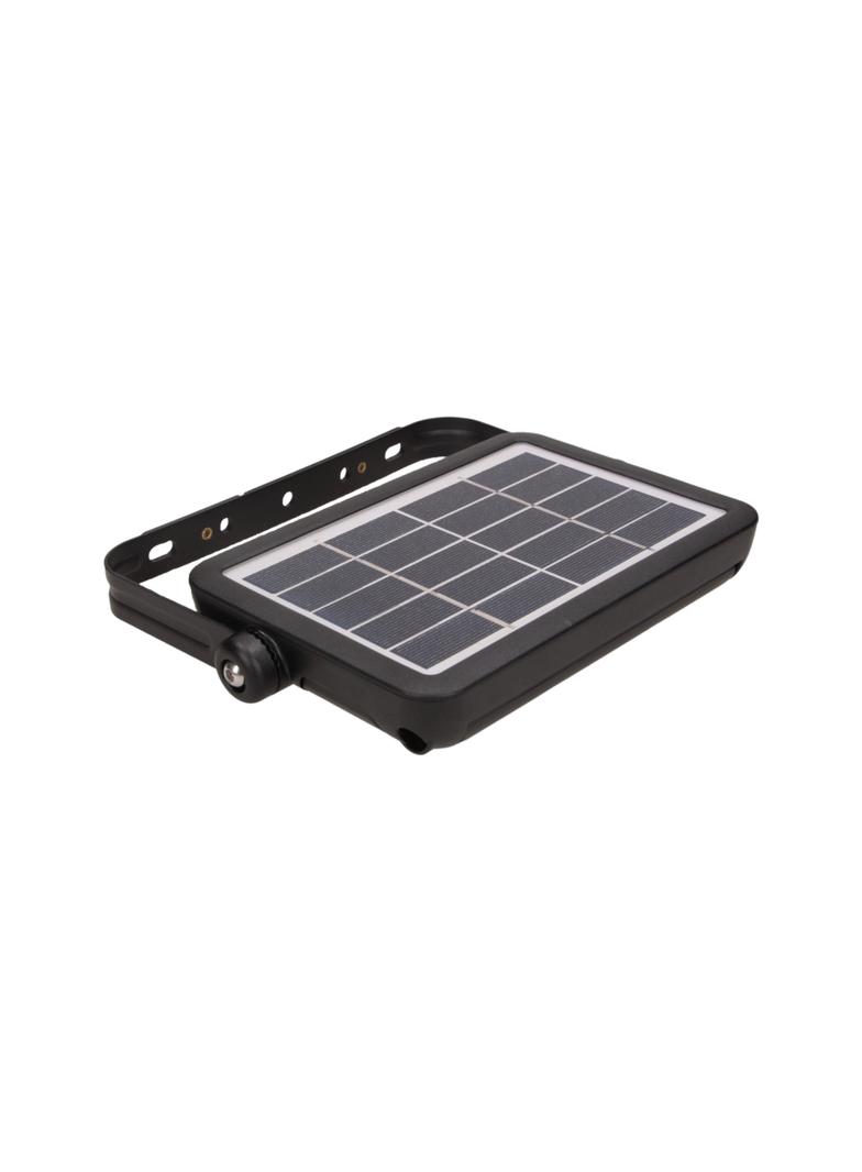 LUX LED 5W, naświetlacz solarny z czujnikiem ruchu 500lm, IP65, 4000K, 2x1500mAh, czarny AD-SL-6108BLR4 ORNO