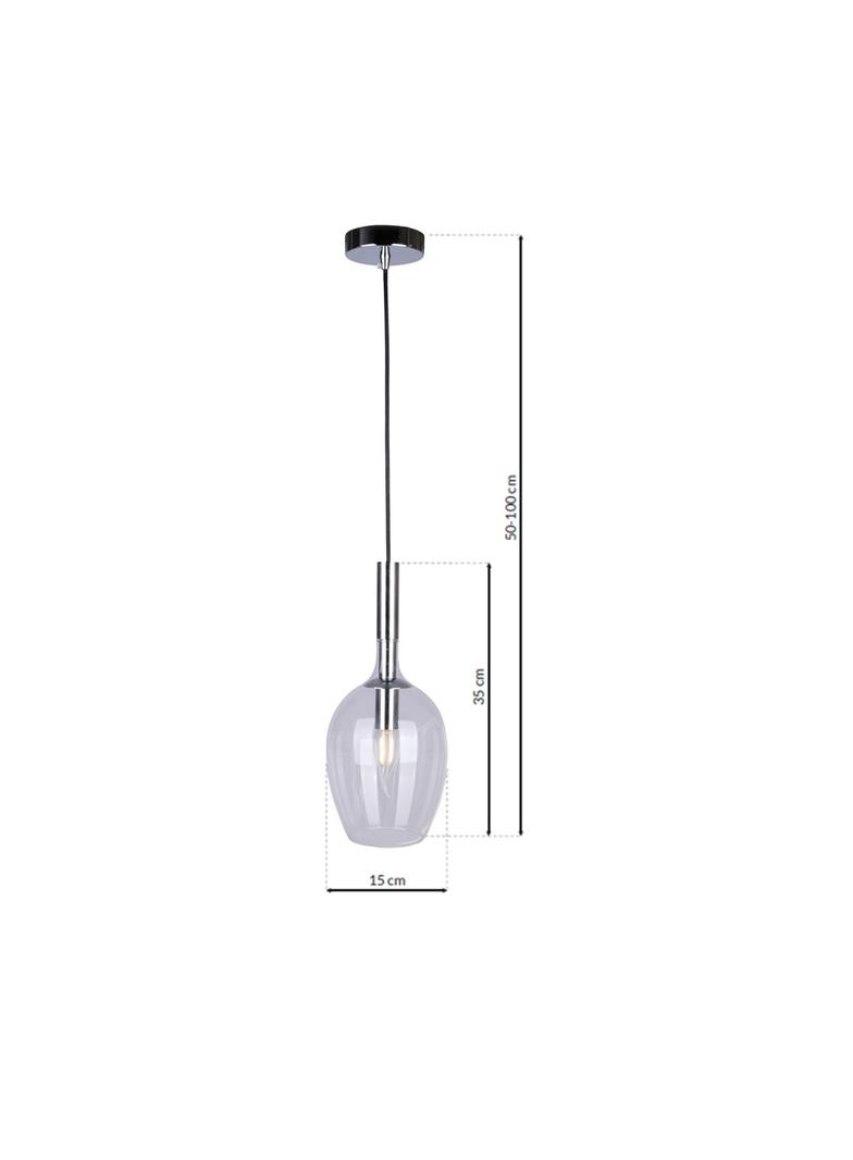 Milagro lampa wisząca Tango Clear E14 chrom ML6163