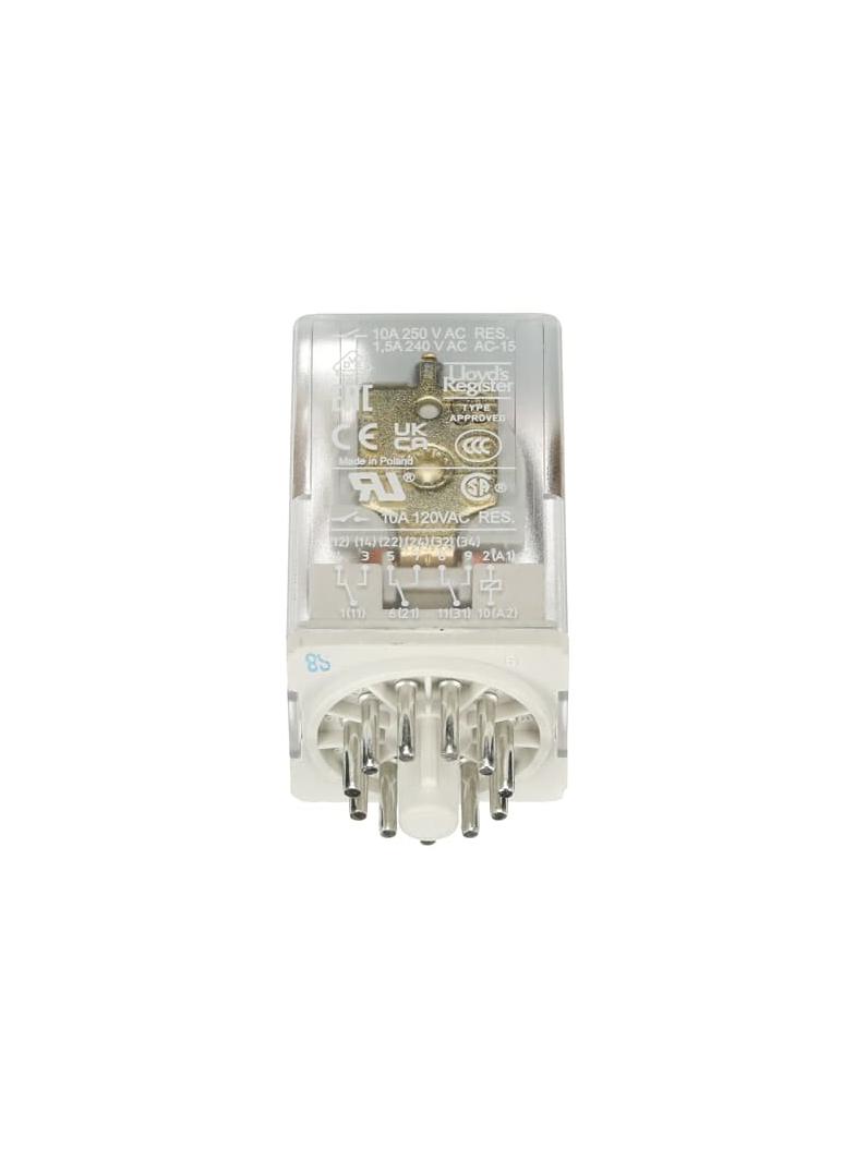 PRZEKAŹNIK CR-U120AC3L, A1-A2=120V AC, 3 STYKI C/O 250V/10A, LED