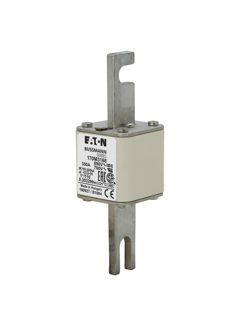 350A 690V 1*/110 aR INDICATOR FUSE Wkładka szybka 350A AC 690V rozmiar 1 45x45x134 mm 170M3168 EATON