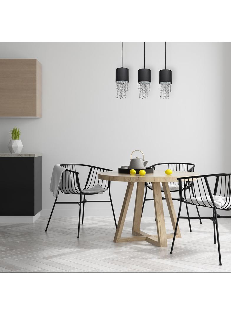 lampa wisząca Almeria 3xE27 czarna MLP64300 Milagro