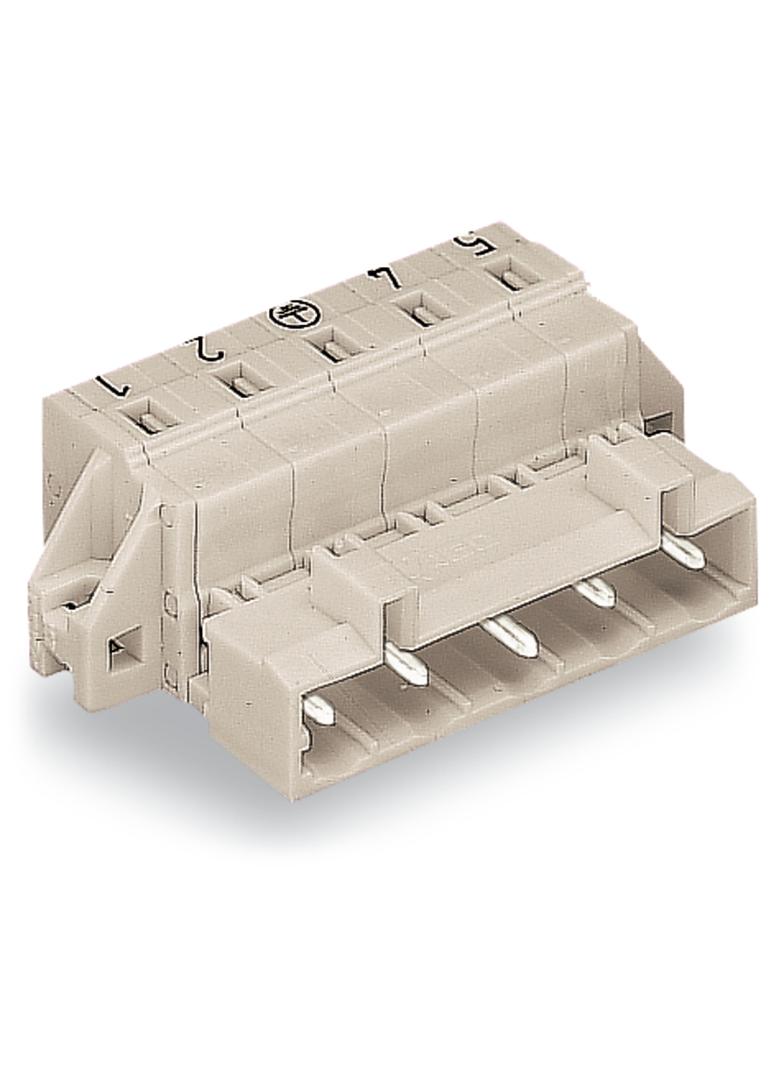 MCS-MIDI Classic wtyk 3-bieg. j-szary raster 7,5 mm /50szt./ WAGO