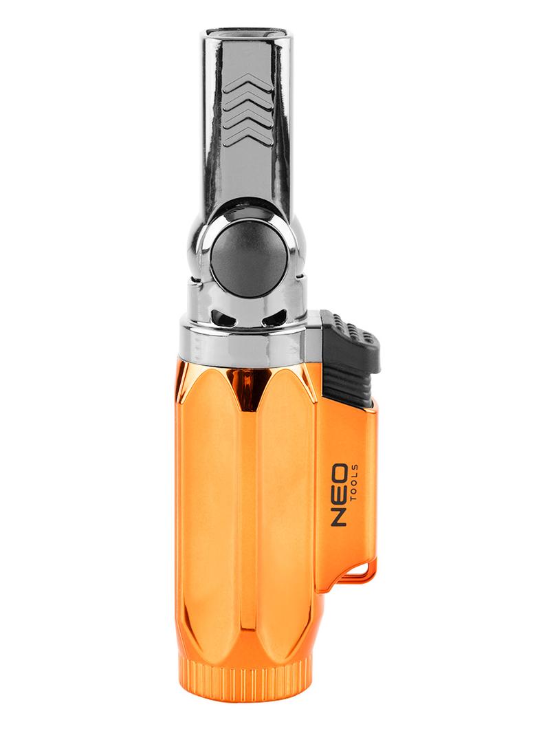 Mikropalnik gazowy z zapłonem piezo, 360st., regulacja płomienia, pojemność 3g