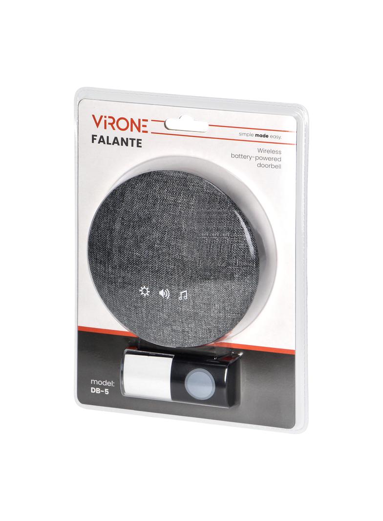 Dzwonek bezprzewodowy wodoodporny na baterie 200m DB-5 ORNO