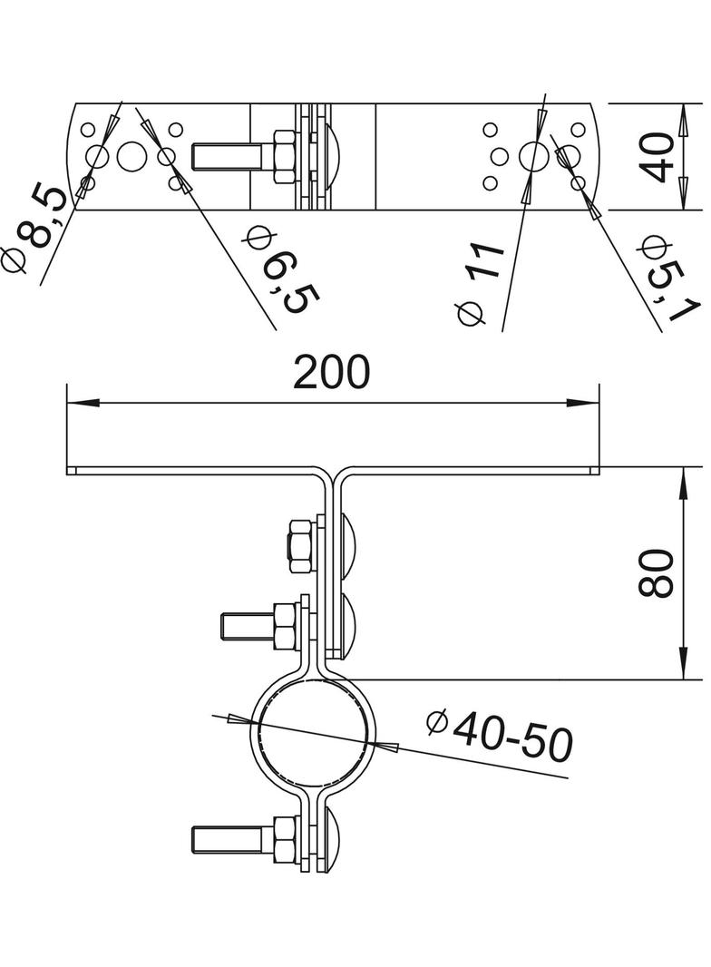 isFang TW80, Wspornik ścienny TW