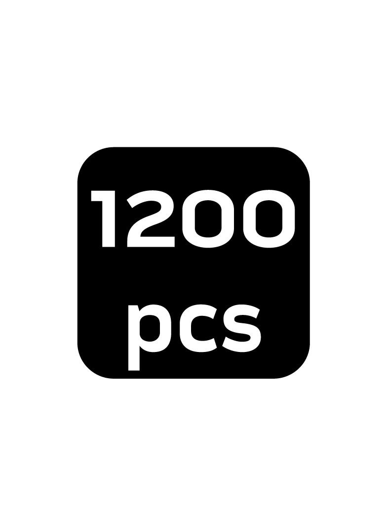 Szczypce do zaciskania końcówek 205 mm + 1200 tulejek