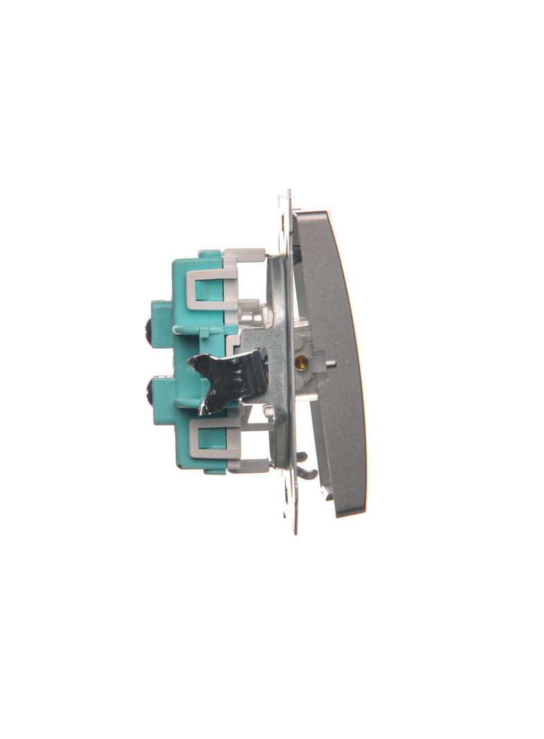Simon Basic Łącznik schodowy podwójny 10A 250V zaciski śrubowe stal inox BMW6/2.01/21 KONTAKT