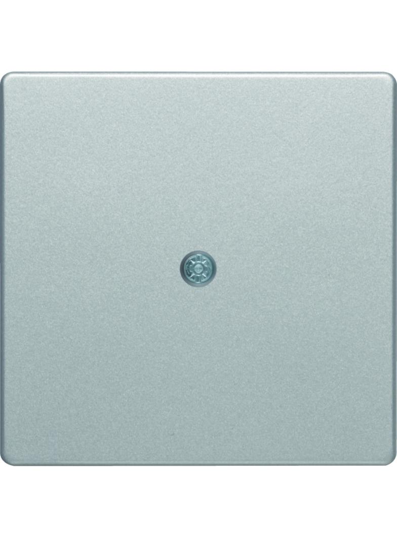 BERKER Q.x Płytka czołowa do przyłącza kablowego aluminium aksamit lakierowana 10196084 HAGER