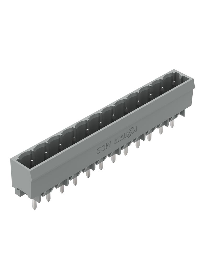 MCS-MIDI Classic wtyk 12-bieg. szary raster 5 mm /100szt./ WAGO