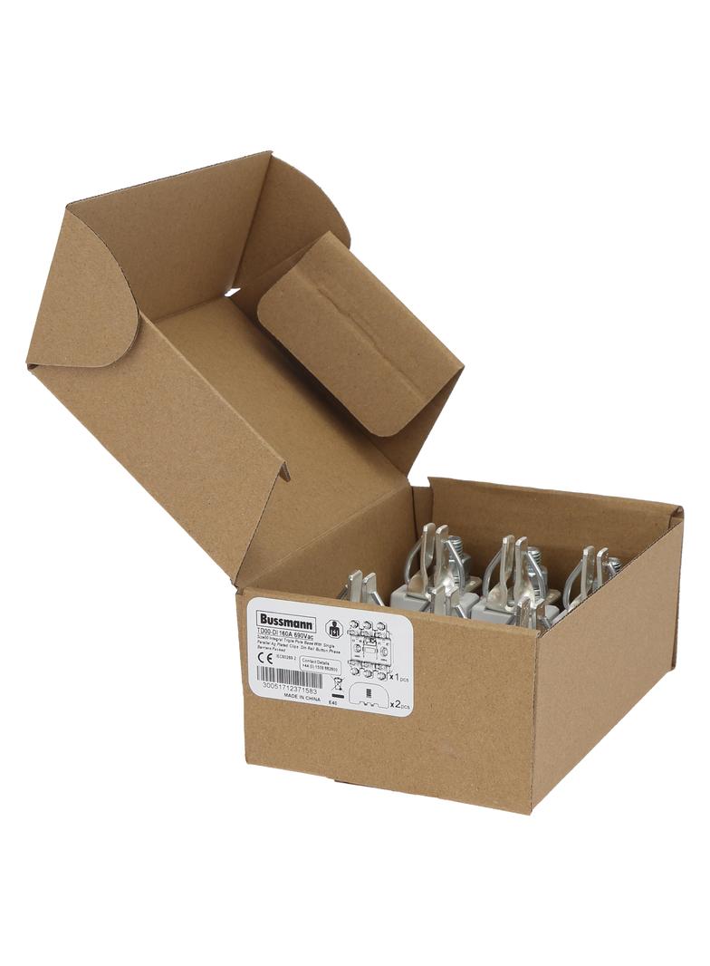 Triple Integral Base NH00 CE podstawa NH000/00 3P 160A mont. szyna DIN i śruby podwójny styk TD00-DI