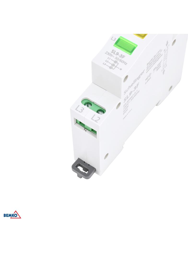 Kontolka lampa modułowa sygnalizacyjna SL9 3-FAZ SCHELINGER
