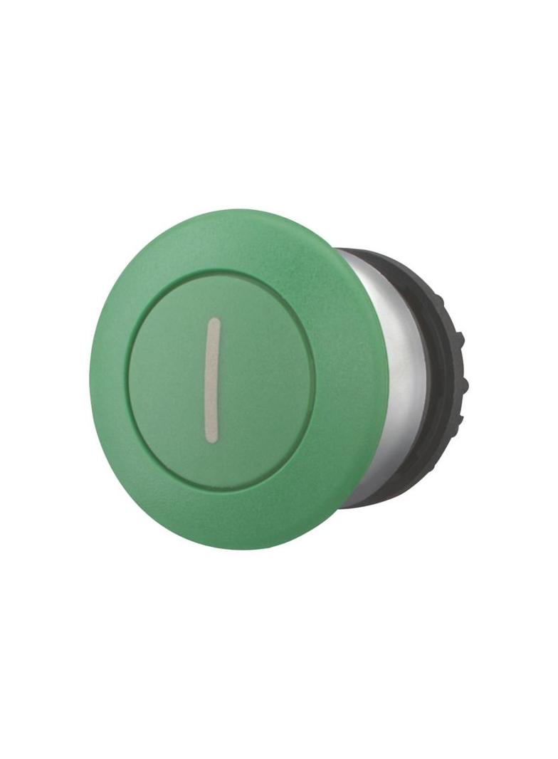 M22-DP-G-X1 Przycisk grzybkowy zielony z samopowrotem z opisem 216722 EATON
