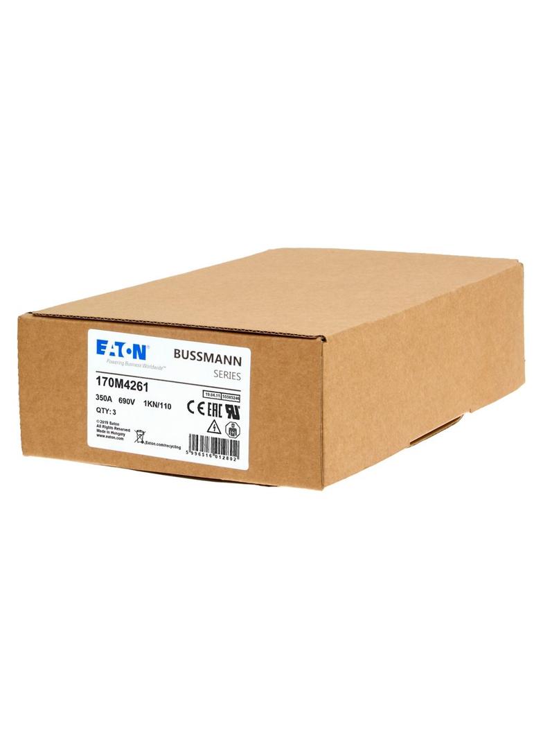 350A 690V 1KN/110 aR INDICATOR FUSE Wkładka szybka 350A AC 690V DIN 1 53x69x138 mm aR DI 170M4261 EA