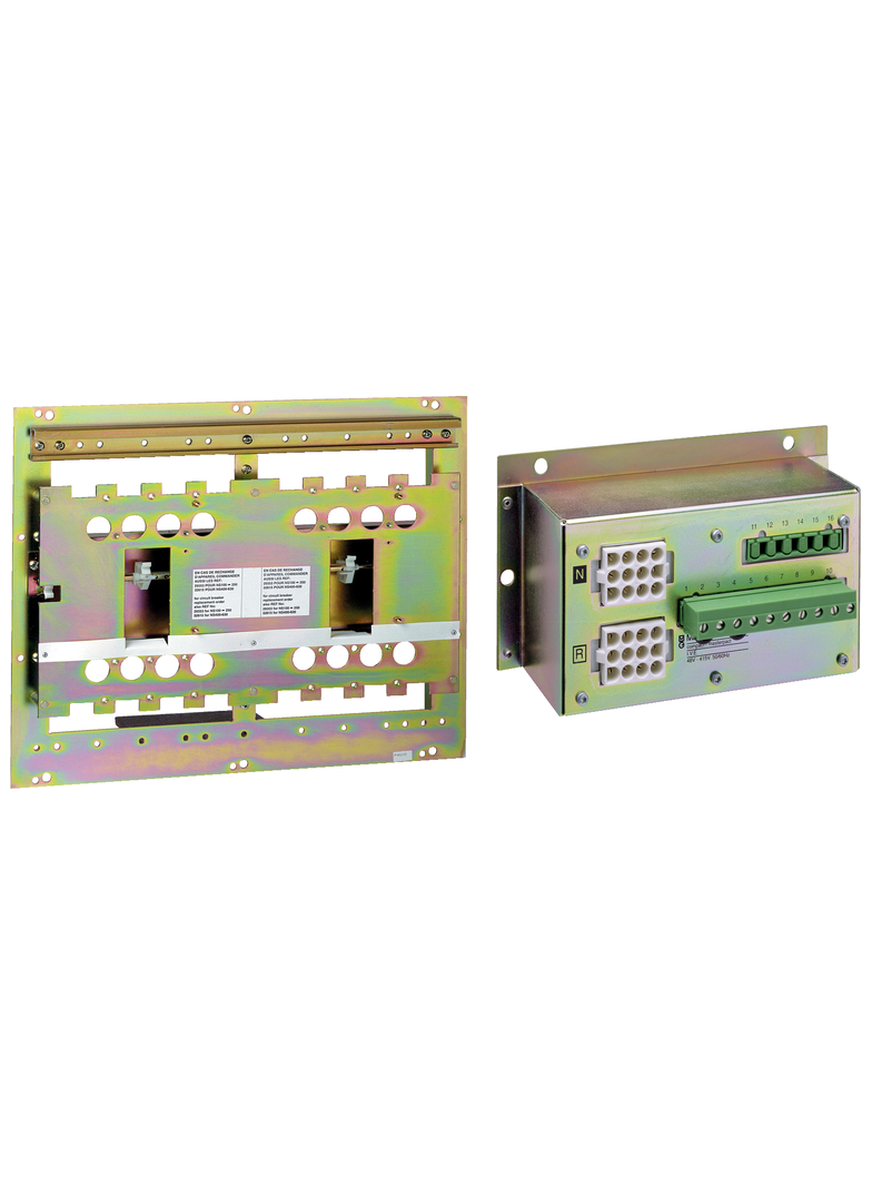 Compact NSb płyta podstawy z blokadą mechaniczną i elektroniczną do Compact NS100_250 29350 Schneider