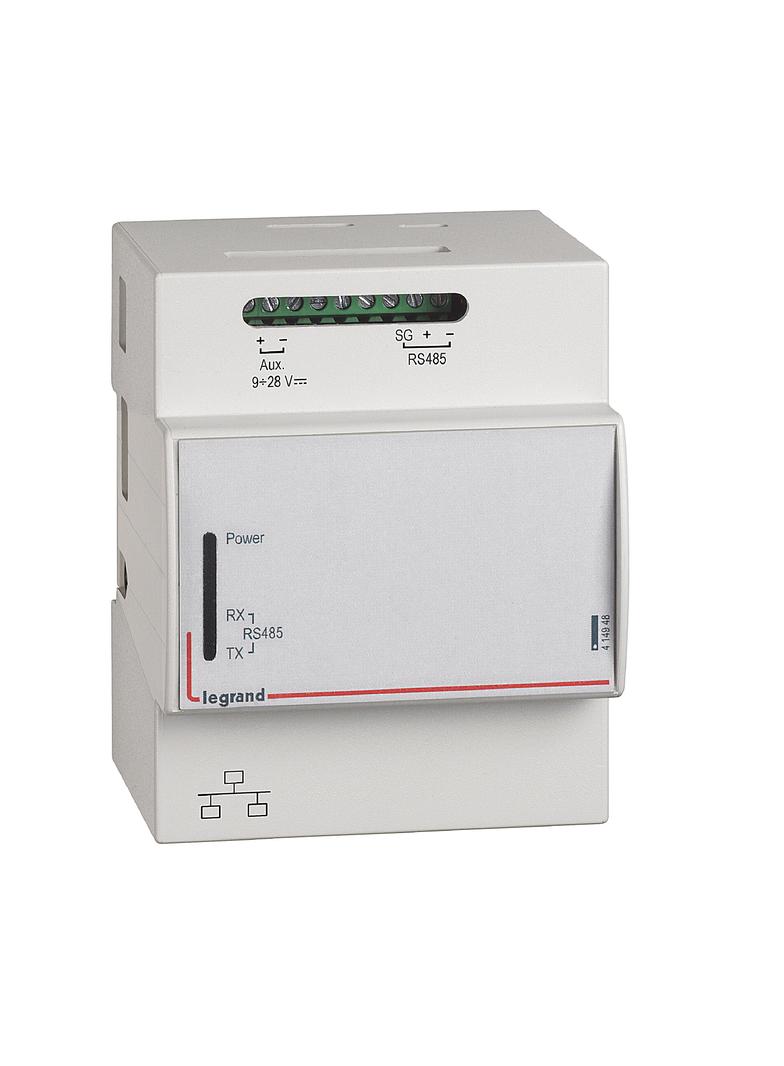 Serwer Sieciowy Do 32 Urządzeń Pomiarowych - Modułowy 414948 LEGRAND