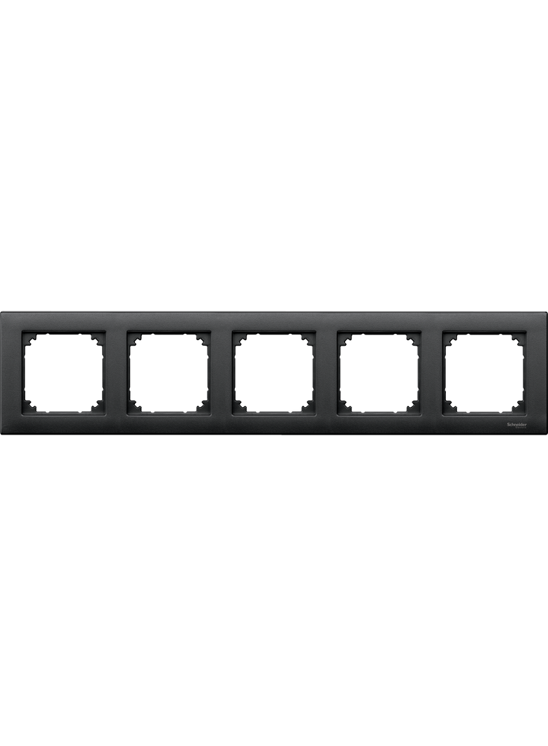 Merten, M-Plan, ramka pięciokrotna, antracytowy