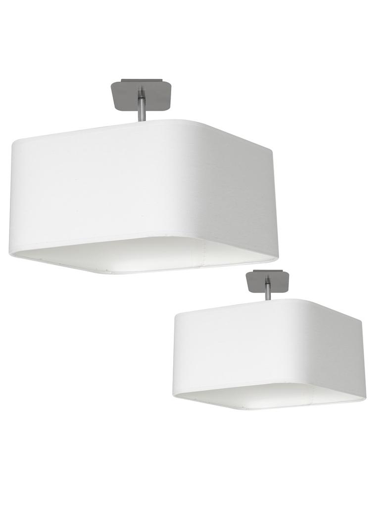 Milagro lampa wisząca Napoli E27 biały/chrom ML6361