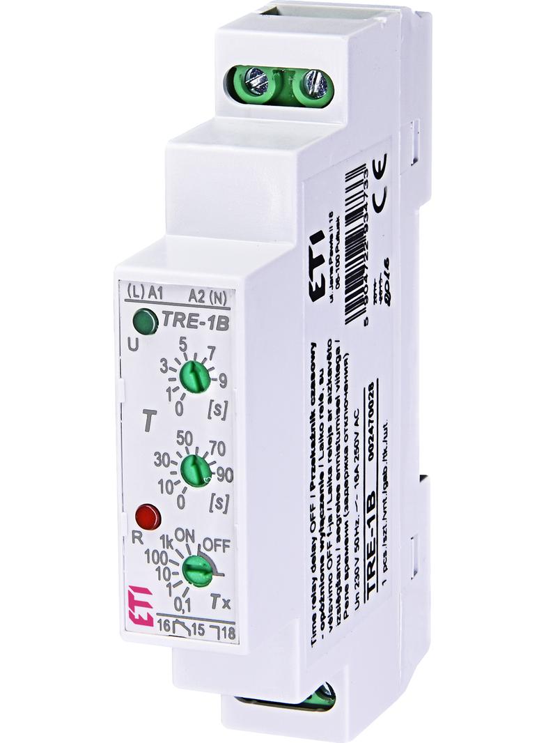 TRE-1B PRZEKAŹNIK CZAS.- OPÓŹNIONE WYŁĄCZENIE