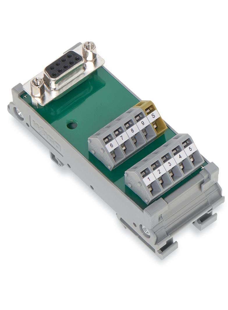 moduł przejściowy z gniazdem D-Sub-Min 25-biegunowy