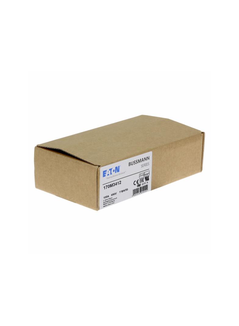 FUSE 100A 690V 1*BN/50 AR UC Wkładka szybka 100A AC 690V rozmiar 1 45x59x51 mm aR I 170M3412 EATON