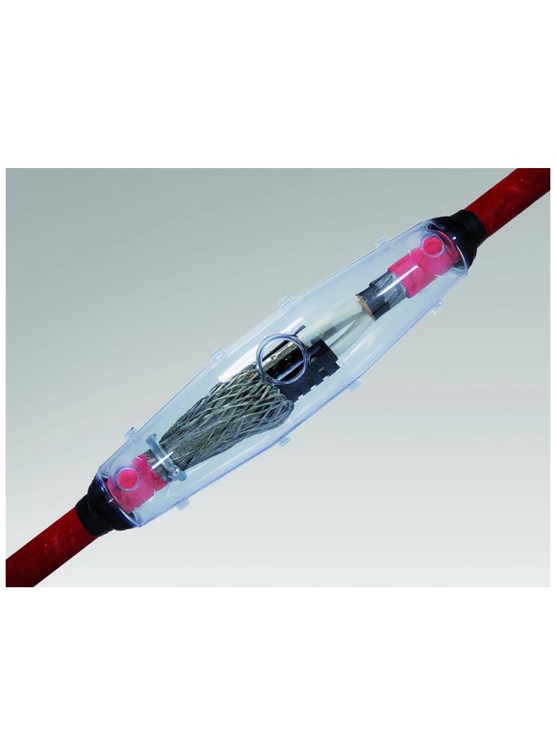 M4 MS6 UG, Mufy żywiczne przelotowe, typ M..MS6 7.2 kV,Do następujących typów kabli - YKGYF(t,tl,o,p 124485 CELLPACK